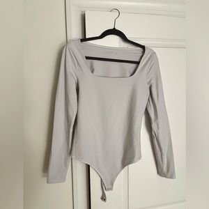 Abercrombie Long Sleeve Bodysuit